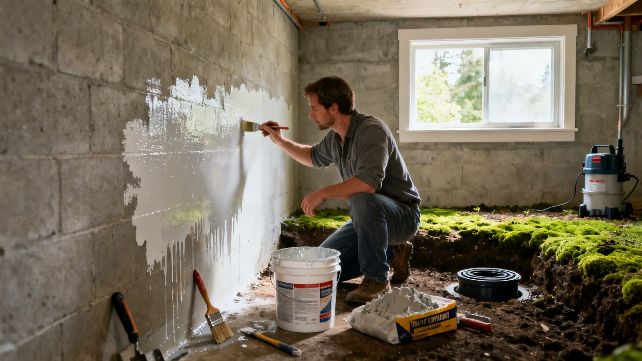 How to Waterproof Basement Walls in Your Puget Sound Home