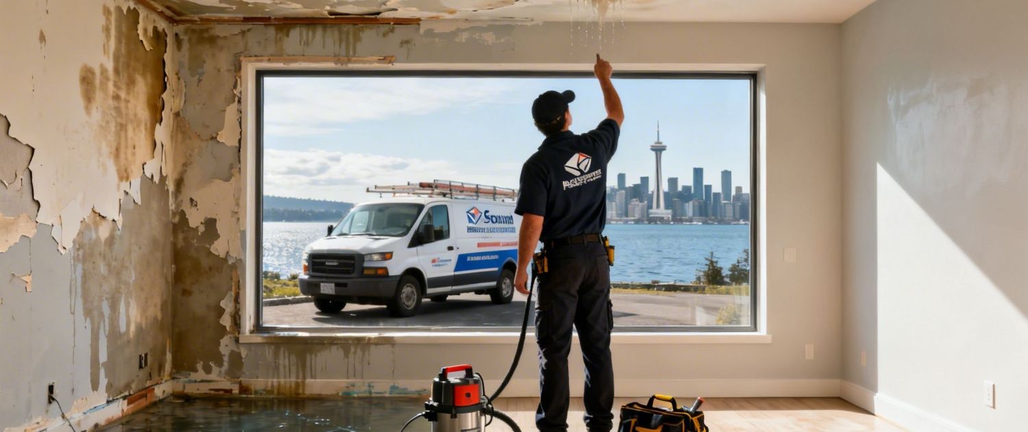 Water Damage Ceiling Restoration